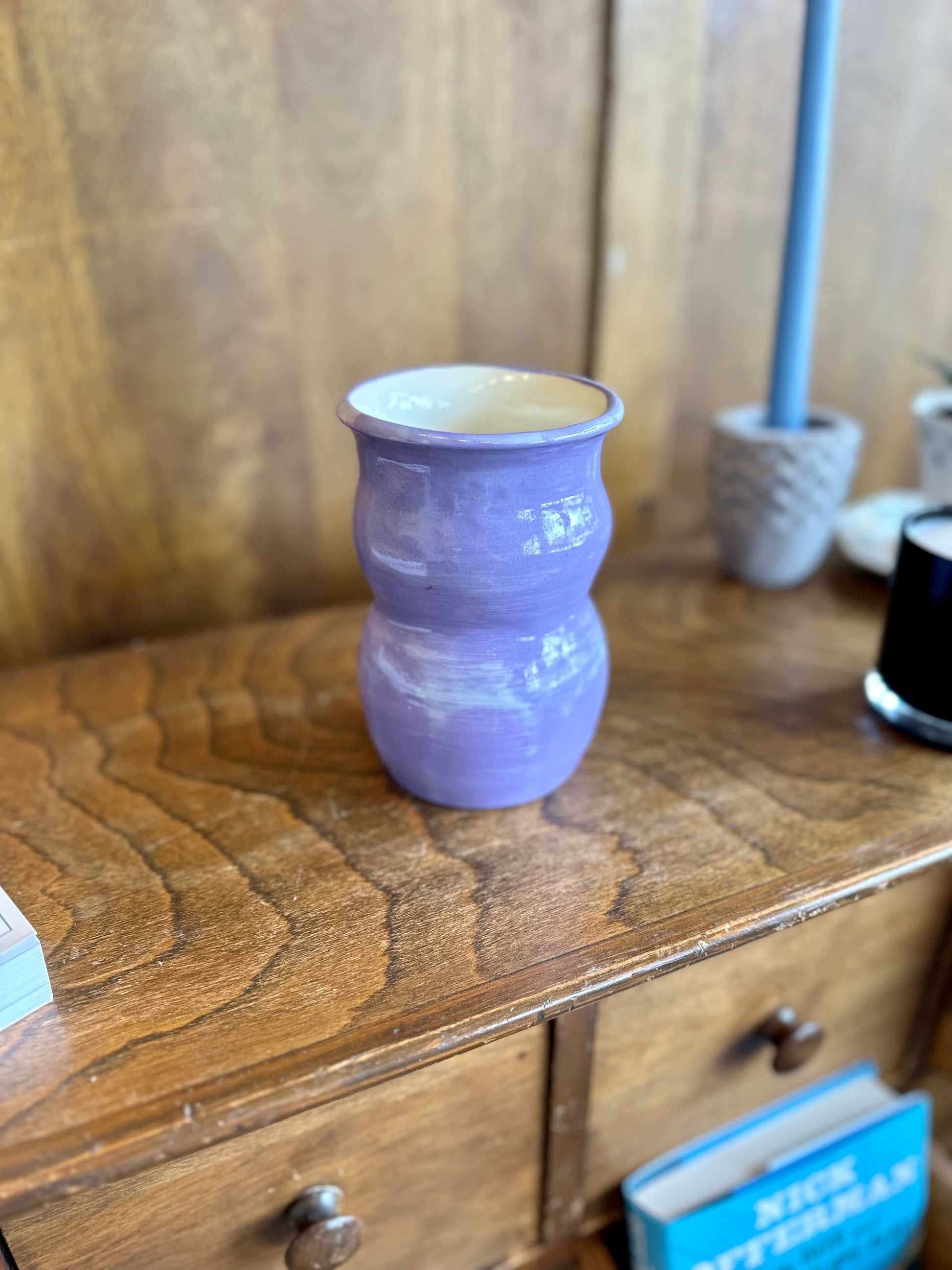 lavender vase vase from flower + furbish Shop now at flower + furbish