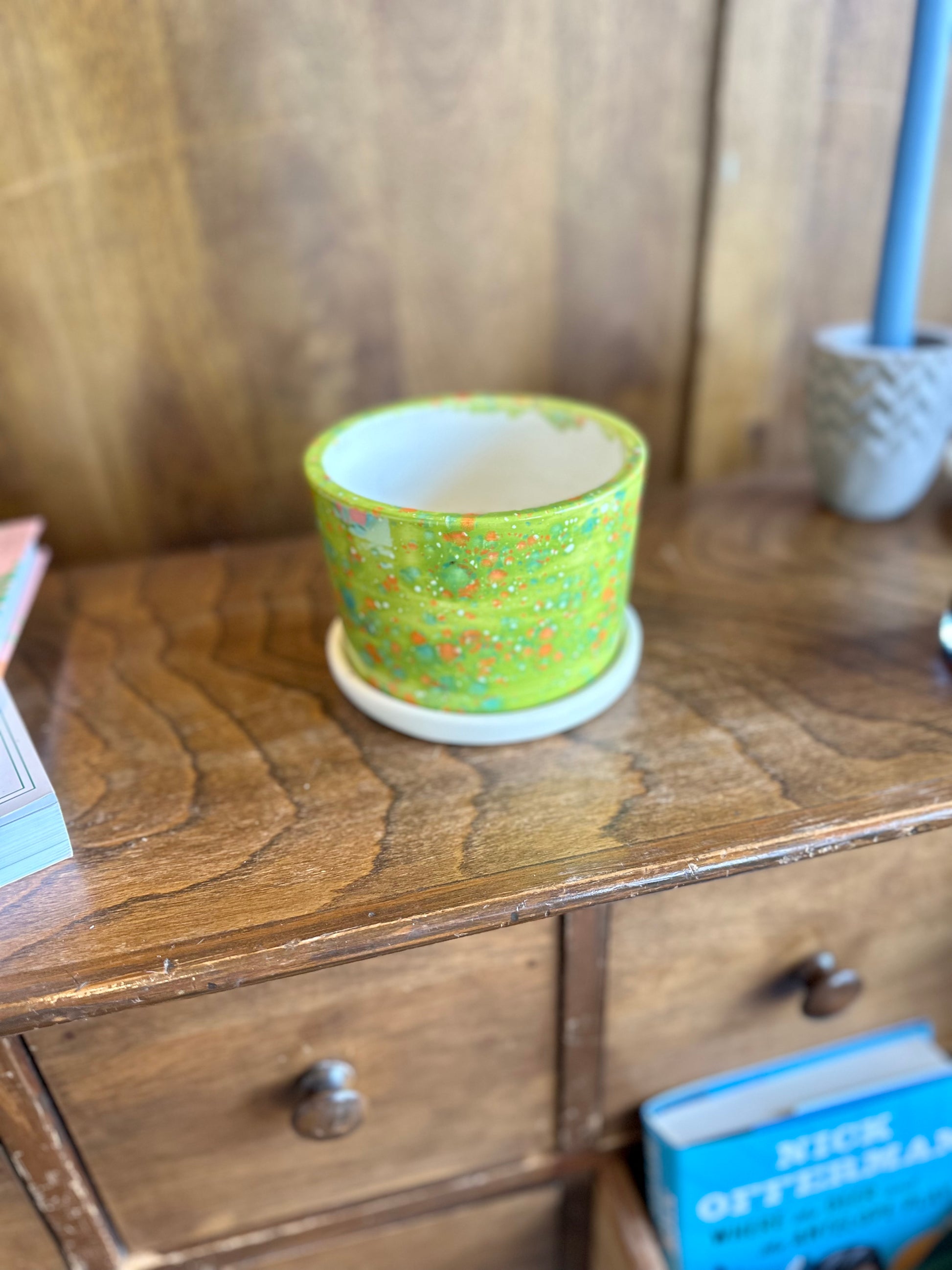 speckle pot plant pot from flower + furbish Shop now at flower + furbish