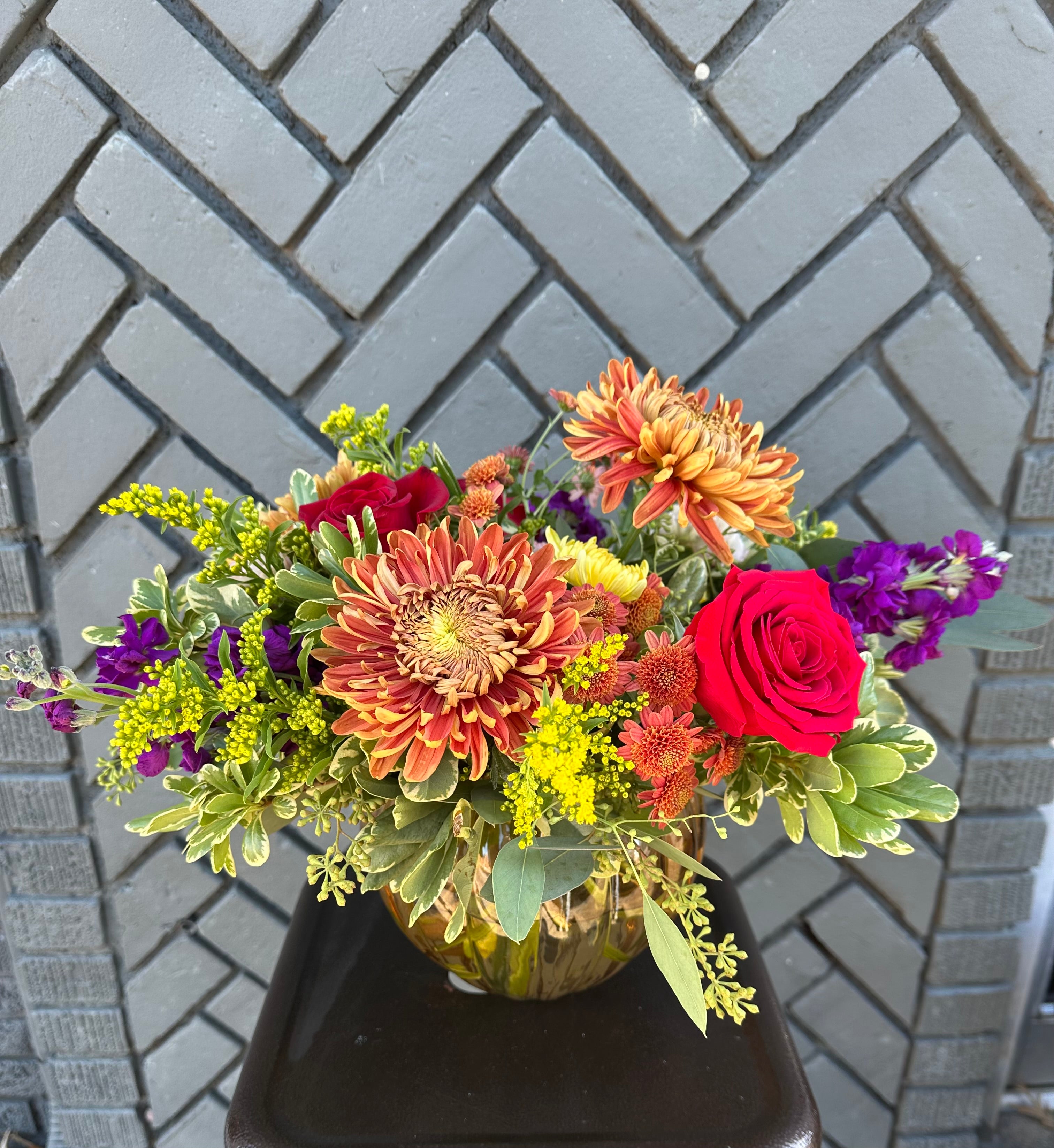 thanksgiving arrangement workshop shop now at flower + furbishclass, Thanksgiving, Workshop