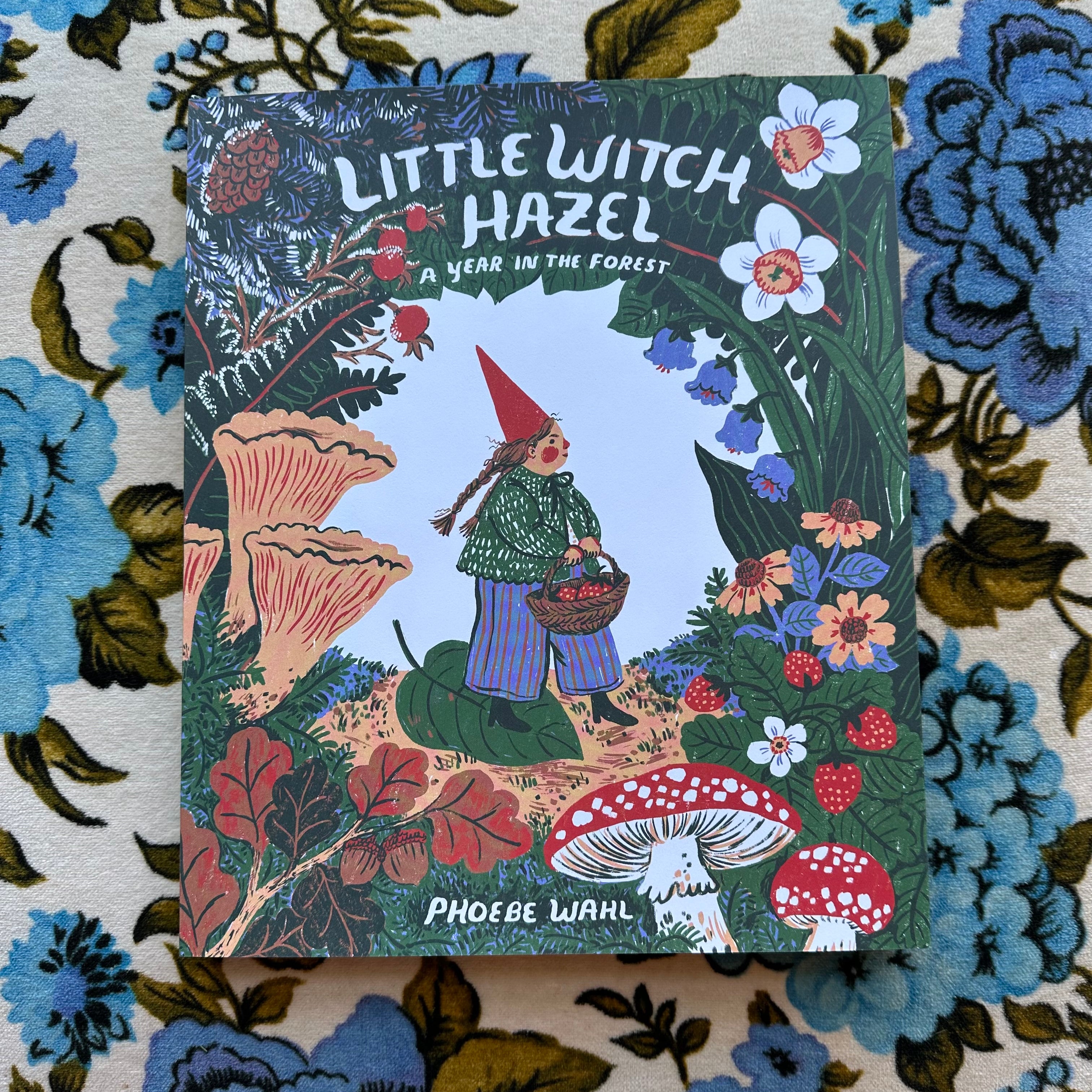 little witch hazel: a year in the forest shop now at flower + furbishBook, Children’s book, Gift, shipping