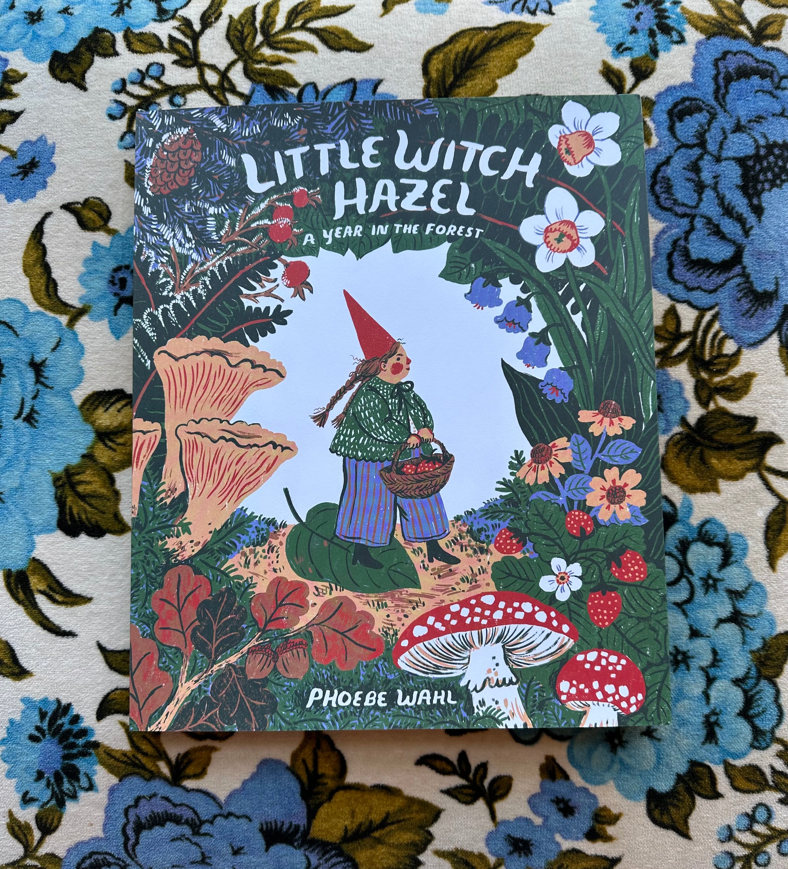 little witch hazel: a year in the forest shop now at flower + furbishBook, Children’s book, Gift, shipping