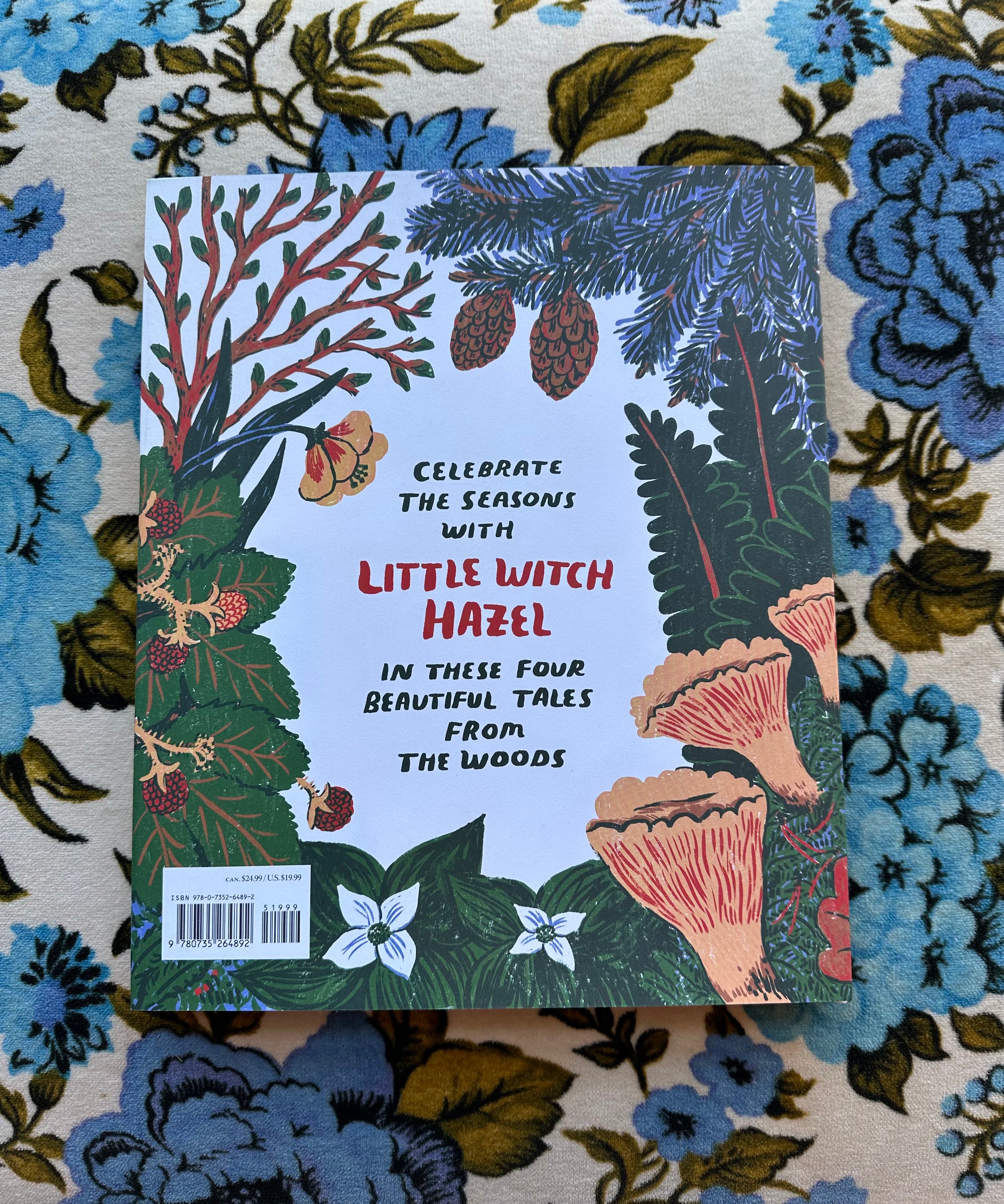 little witch hazel: a year in the forest shop now at flower + furbishBook, Children’s book, Gift, shipping