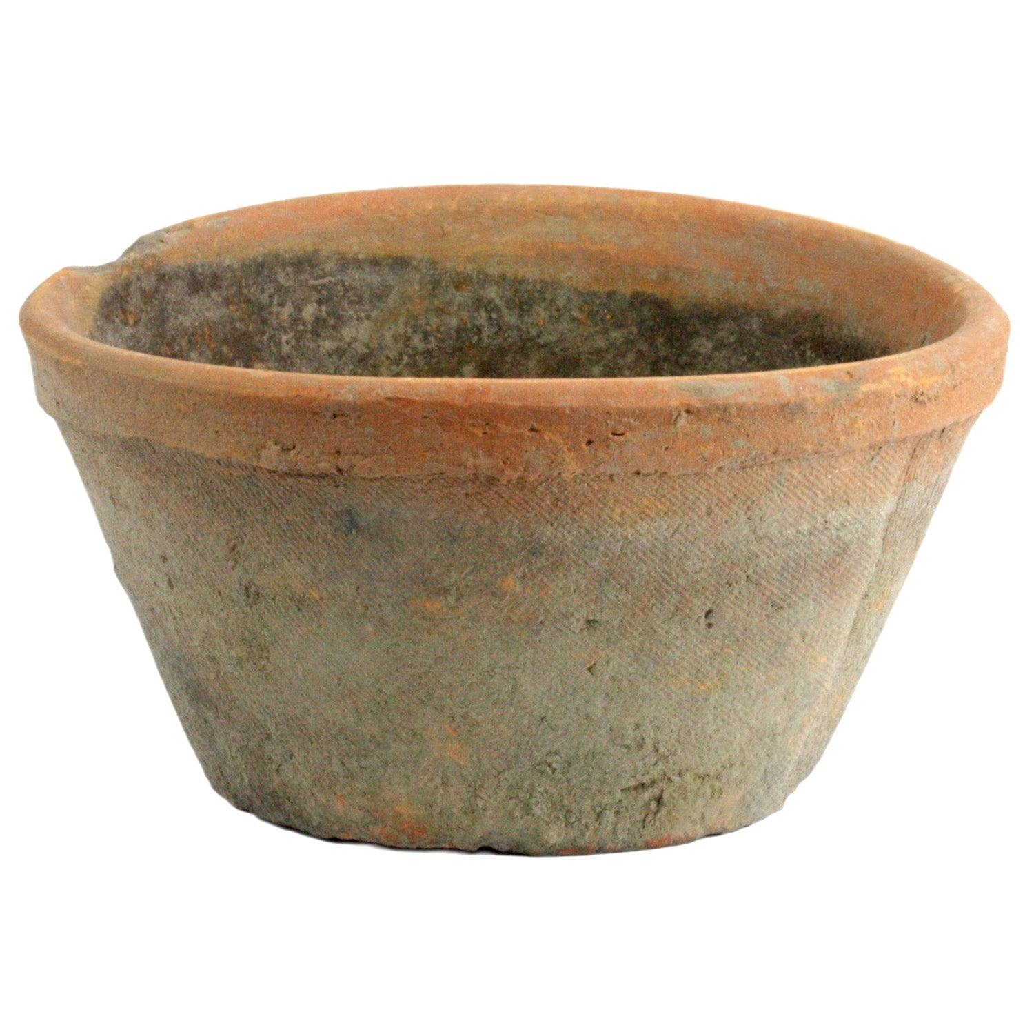 rustic terra cotta pot