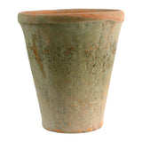rustic terra cotta rose pot with saucer
