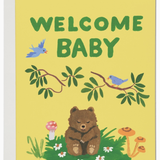 baby cub blank card