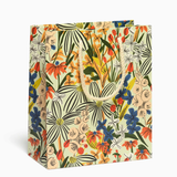 striped florals medium gift bag