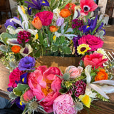 vibrant memories urn arrangement