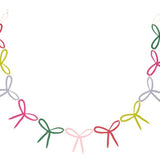 brightly bow garland
