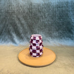 checkerboard vase shop now at flower + furbishKoryn, shipping, vase