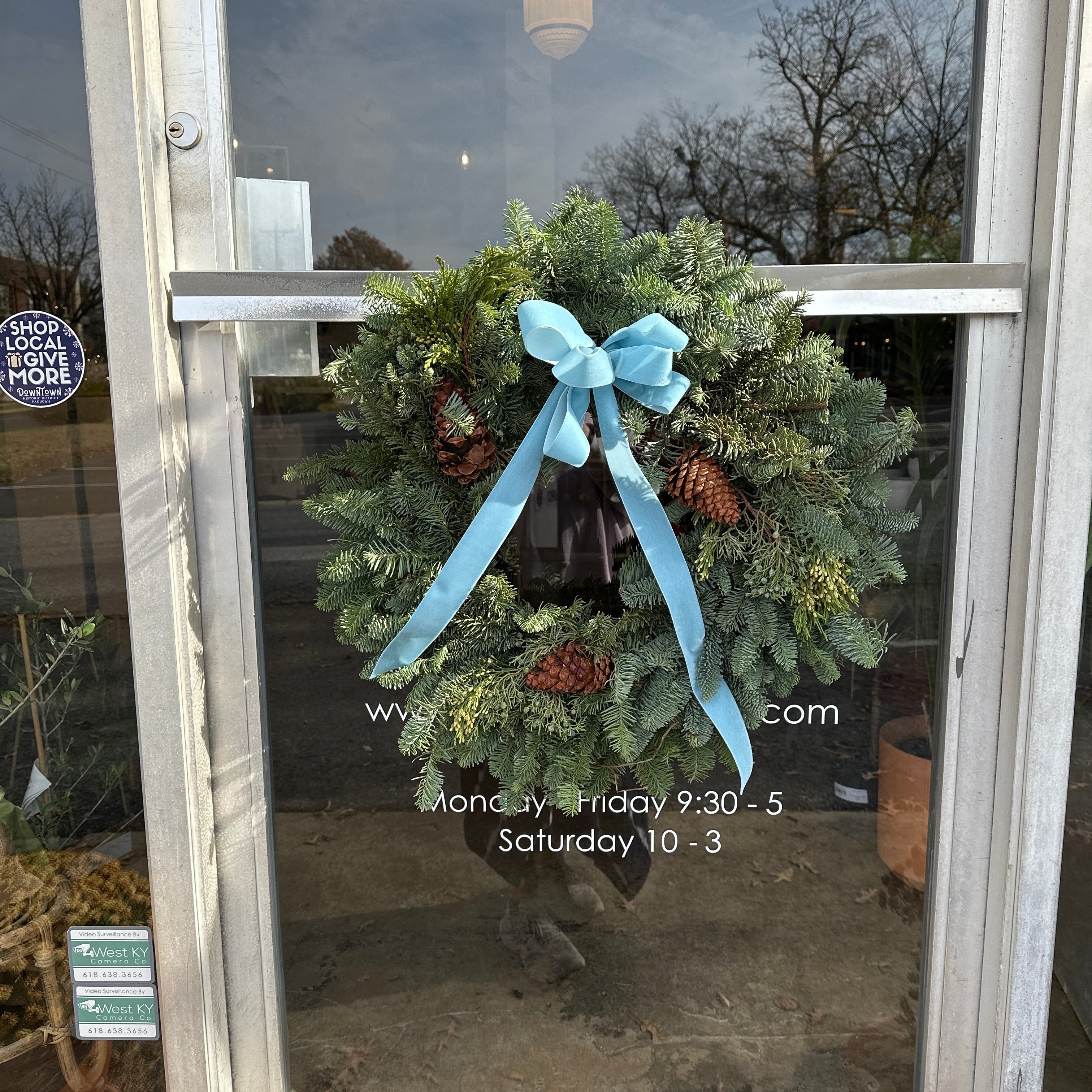 christmas wreath Wreath from flower + furbish Shop now at flower + furbish