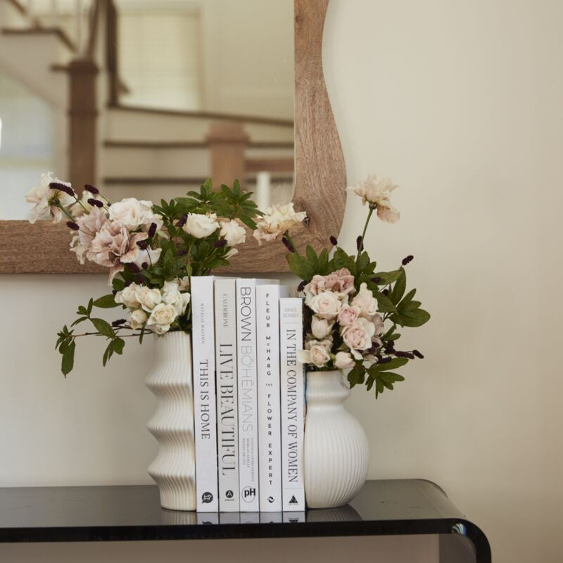 claude vase bookend shop now at flower + furbishvase, vessel