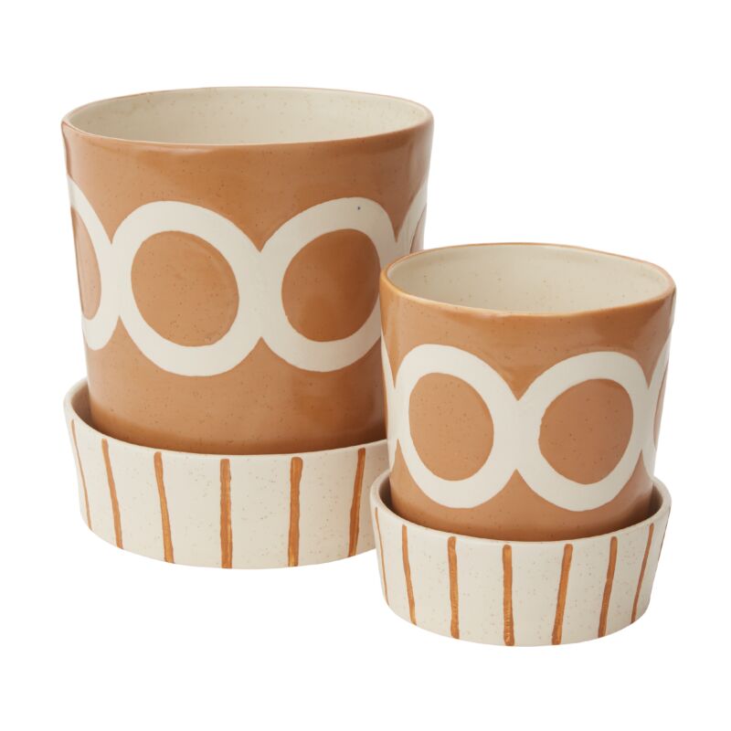 colburn pot with saucer shop now at flower + furbish