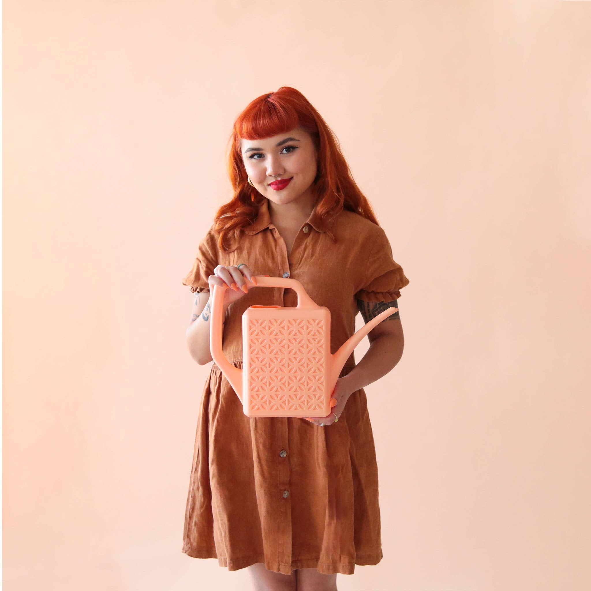 breeze block watering can shop now at flower + furbish