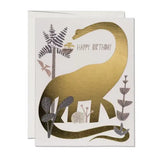 dinosaur birthday blank card shop now at flower + furbishbirthday, blank card, card, dinosaur, friendship, Gift, love, shipping
