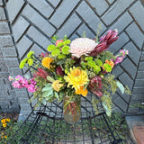designer’s choice seasonal arrangement