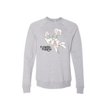 flower + furbish logo tees and sweatshirts