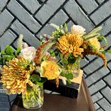 golden glow flowers from flower + furbish Shop now at flower + furbish