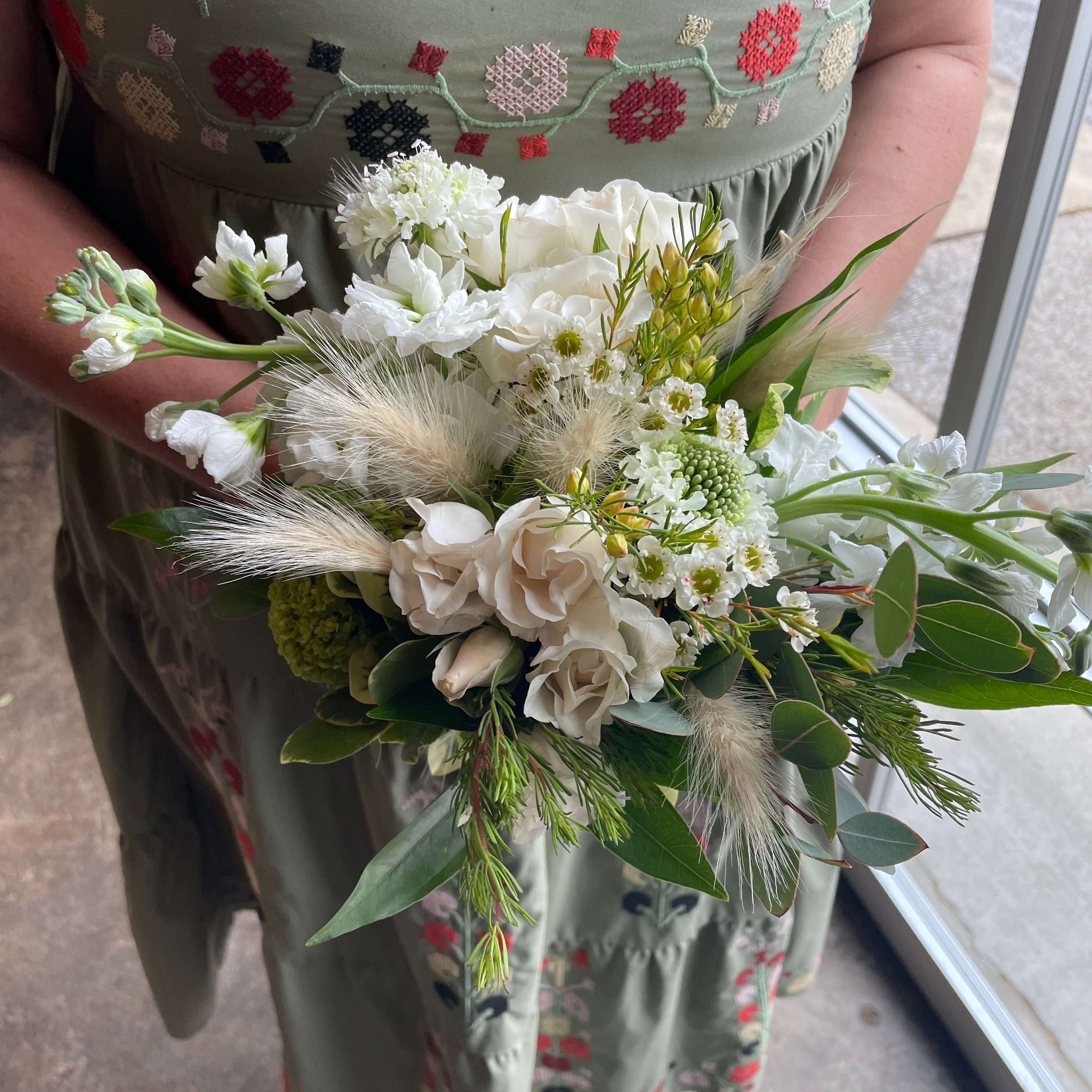 handheld bouquet flowers from flower + furbish Shop now at flower + furbish