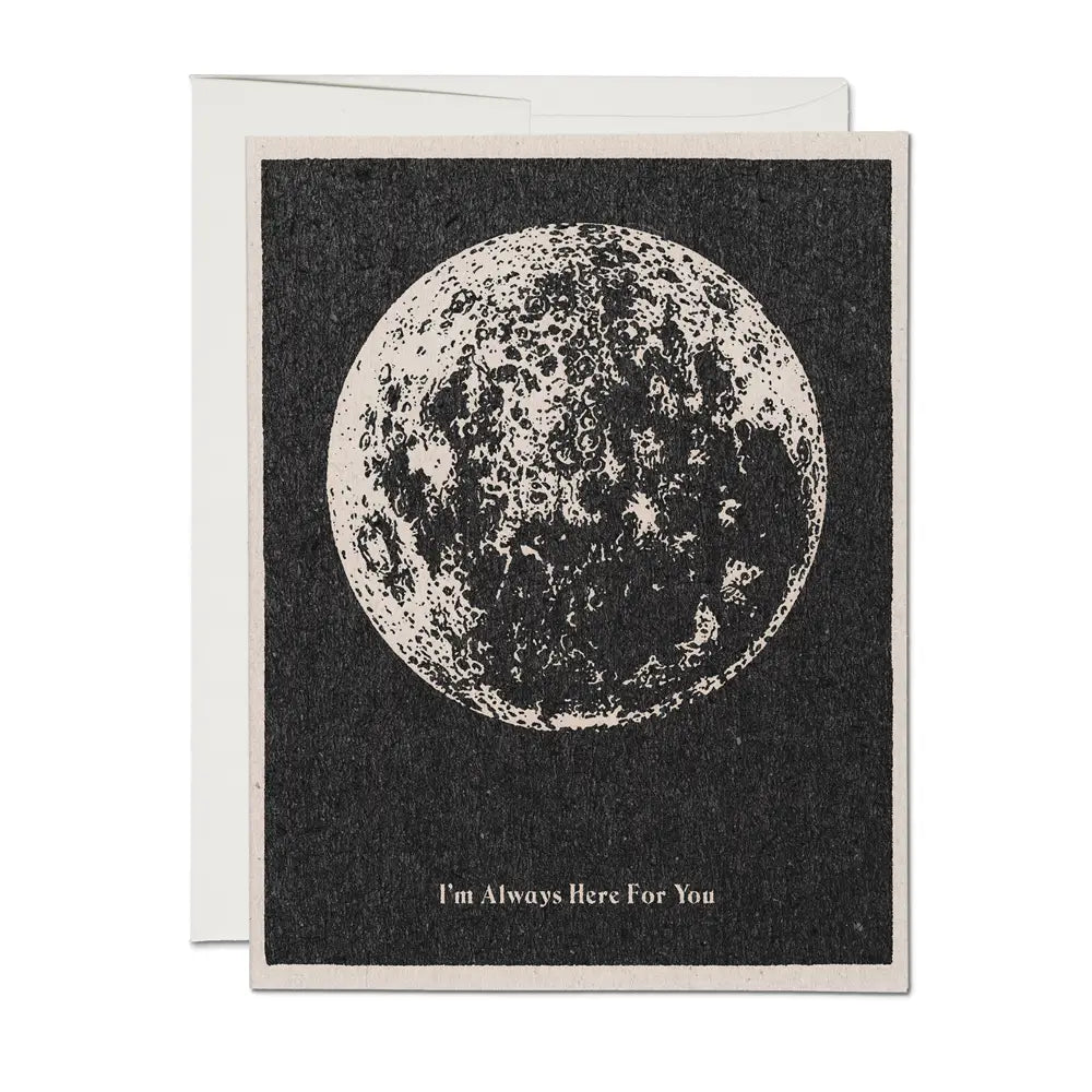 here for you sympathy blank card shop now at flower + furbishblank card, card, friendship, Gift, love, shipping, sympathy