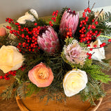 holiday sweater shop now at flower + furbishfloral arrangement, Flowers, Holiday, Thanksgiving, vase, vased arrangement
