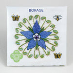 hudson valley borage seeds seed from flower + furbish Shop now at flower + furbish
