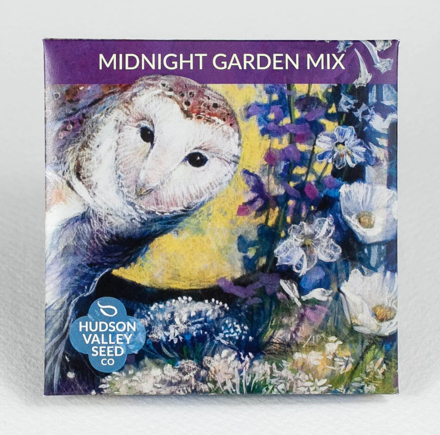 hudson valley midnight garden seeds seed from flower + furbish Shop now at flower + furbish