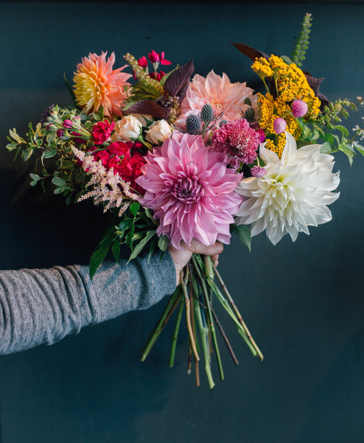 really nice hand picked bouquet shop now at flower + furbish