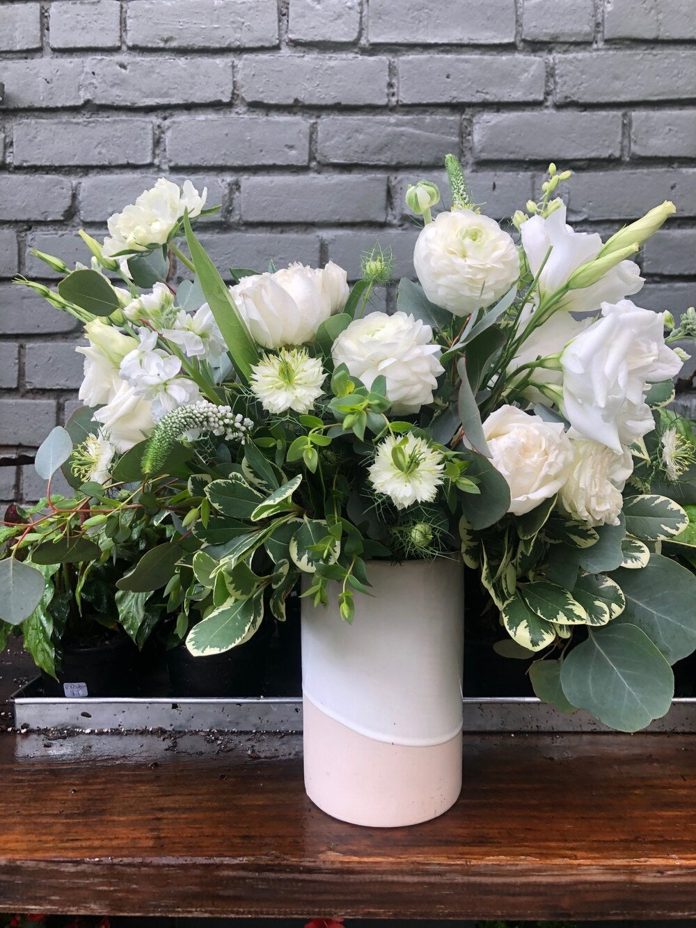 sylvie shop now at flower + furbishFlowers, fresh flower, sympathy, vased arrangement