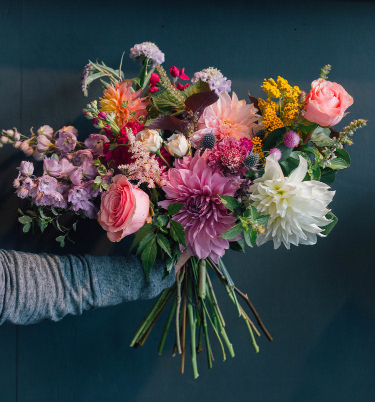 super nice hand picked bouquet  from flower + furbish Shop now at flower + furbish