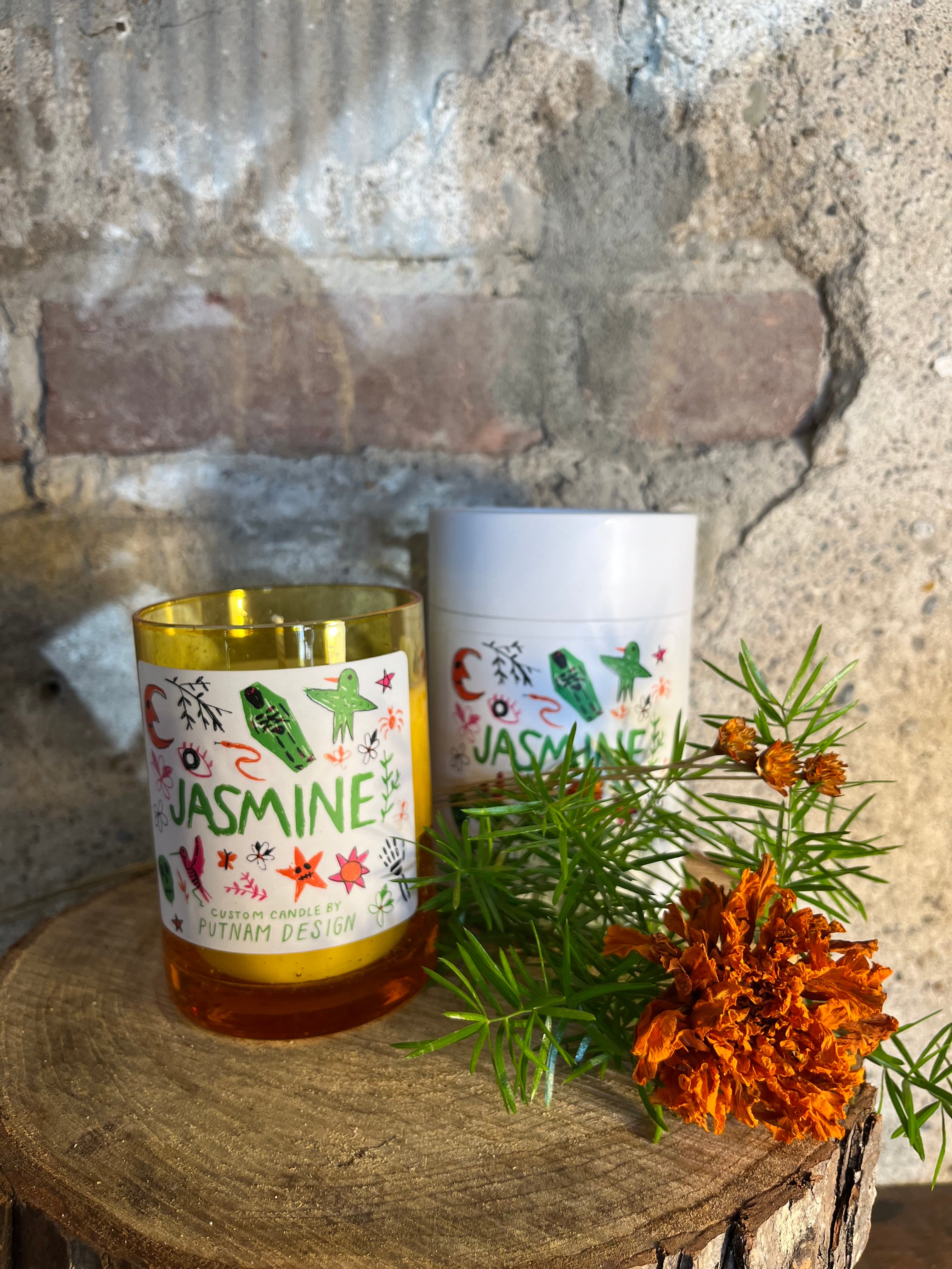 jasmine candle by putnam design shop now at flower + furbishcandle, Gift, putnam candle, shipping