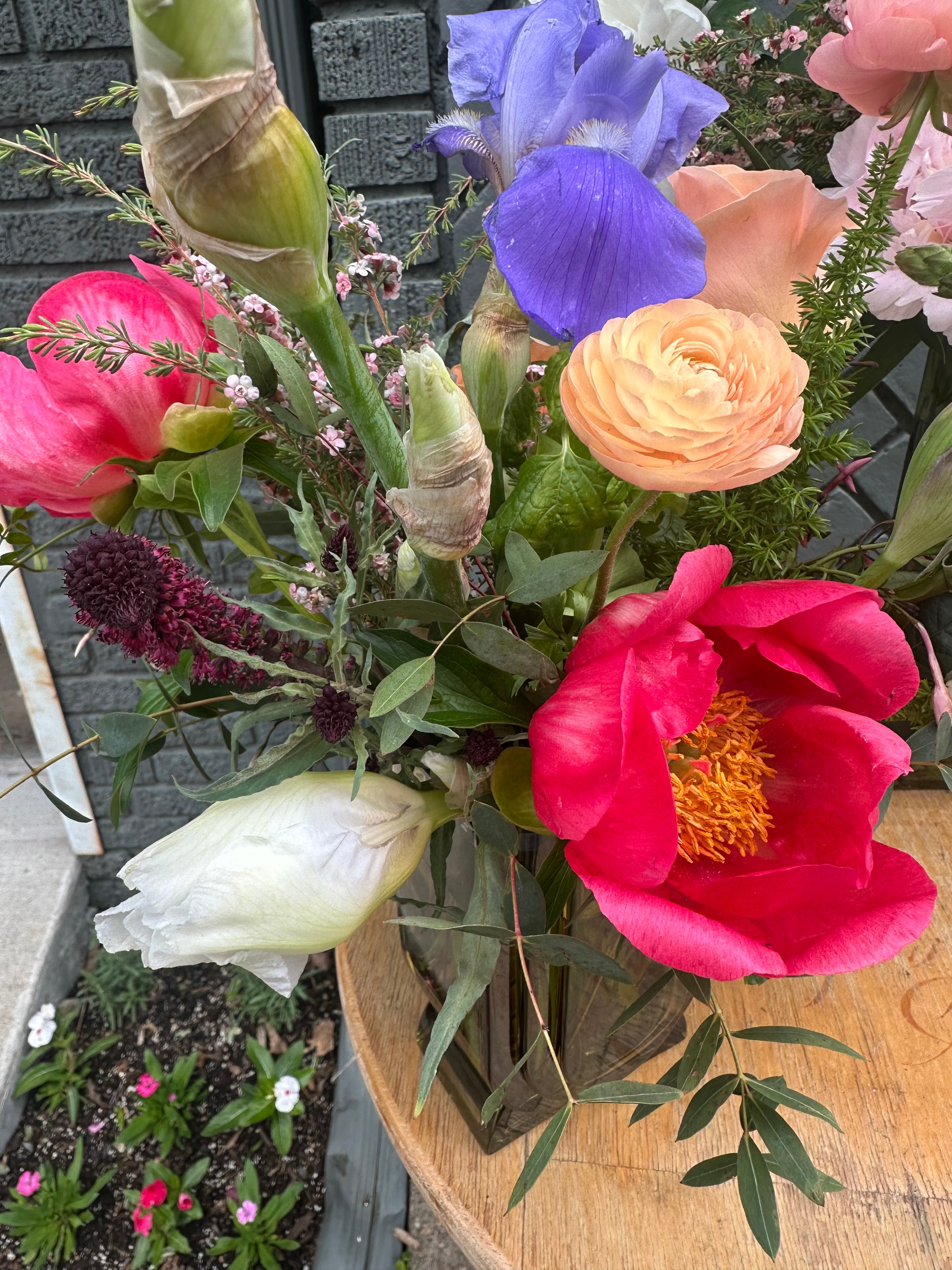 lollipops shop now at flower + furbishcelebration, floral arrangement, Flowers, Gift, vased arrangement