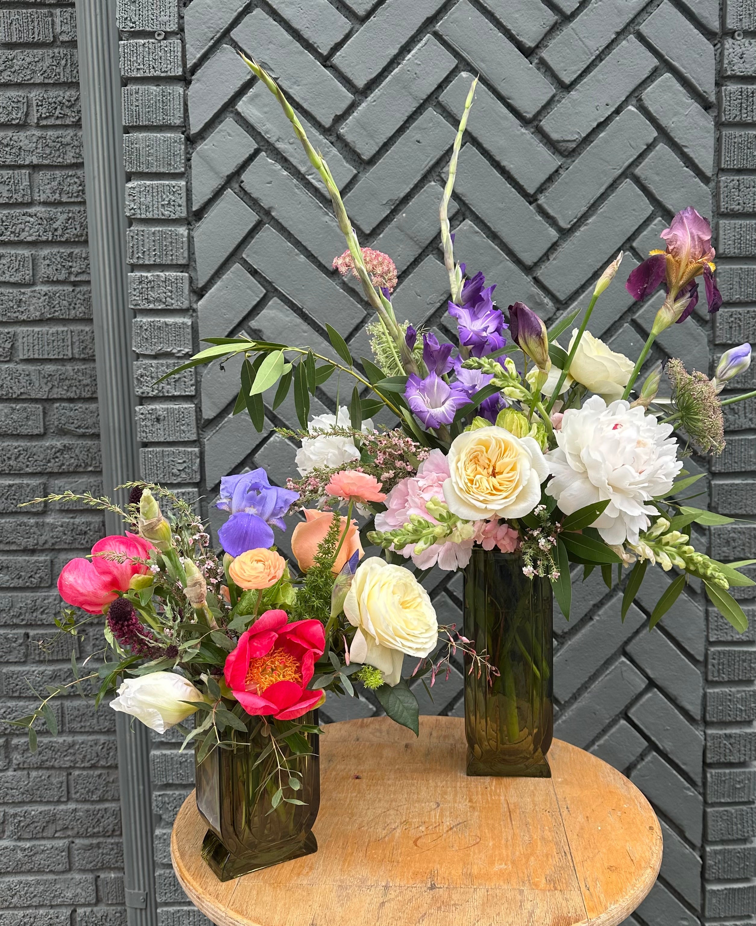 lollipops shop now at flower + furbishcelebration, floral arrangement, Flowers, Gift, vased arrangement