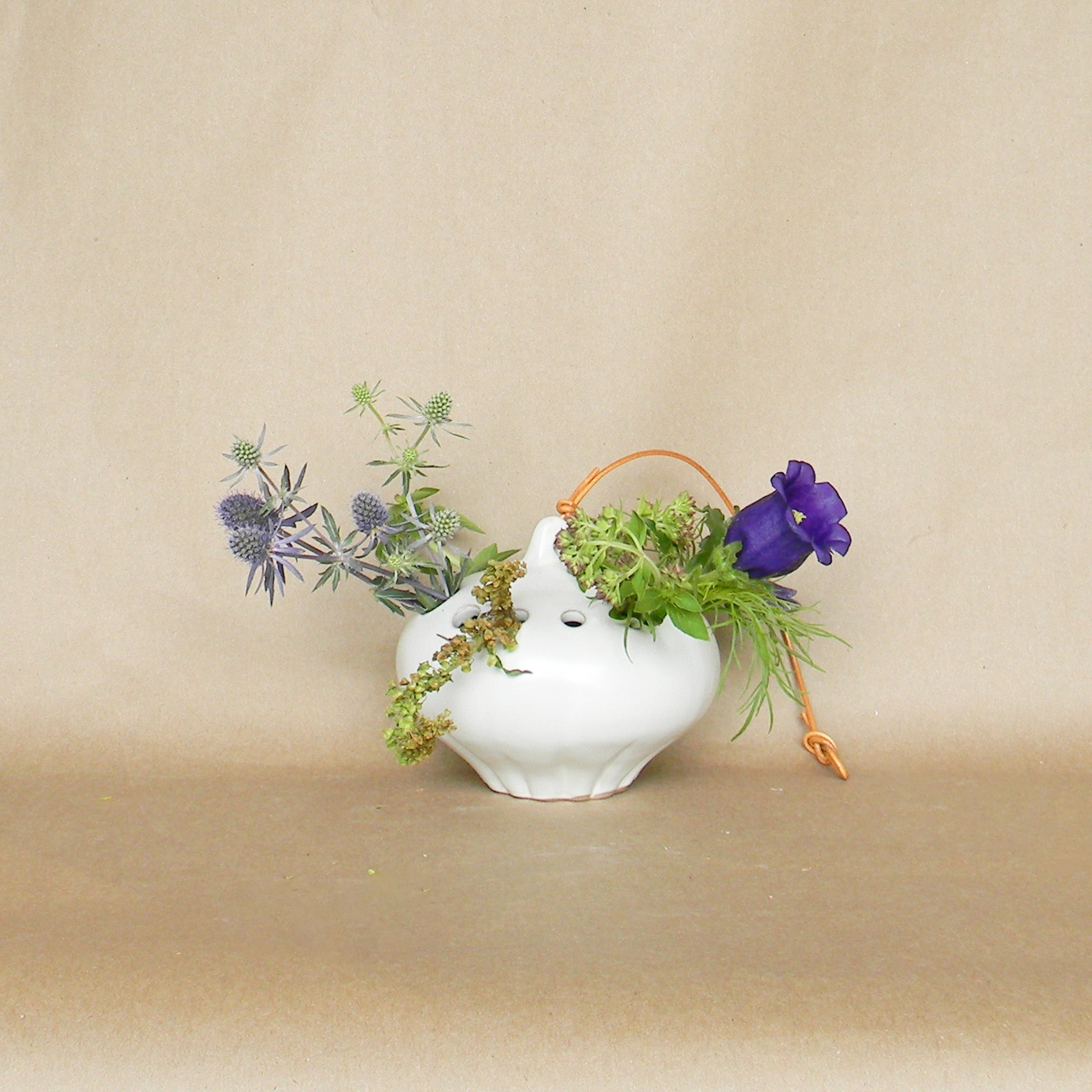 lotus flower frog budvase shop now at flower + furbishBudvase, Flower frog, shipping, vase