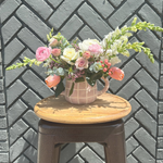 rainbows everywhere shop now at flower + furbishcelebration, floral arrangement, Flowers, Gift, vased arrangement