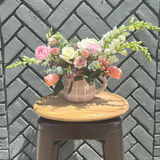 rainbows everywhere shop now at flower + furbishcelebration, floral arrangement, Flowers, Gift, vased arrangement