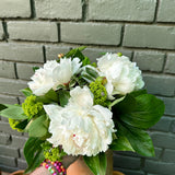 peony vase flowers from flower + furbish Shop now at flower + furbish