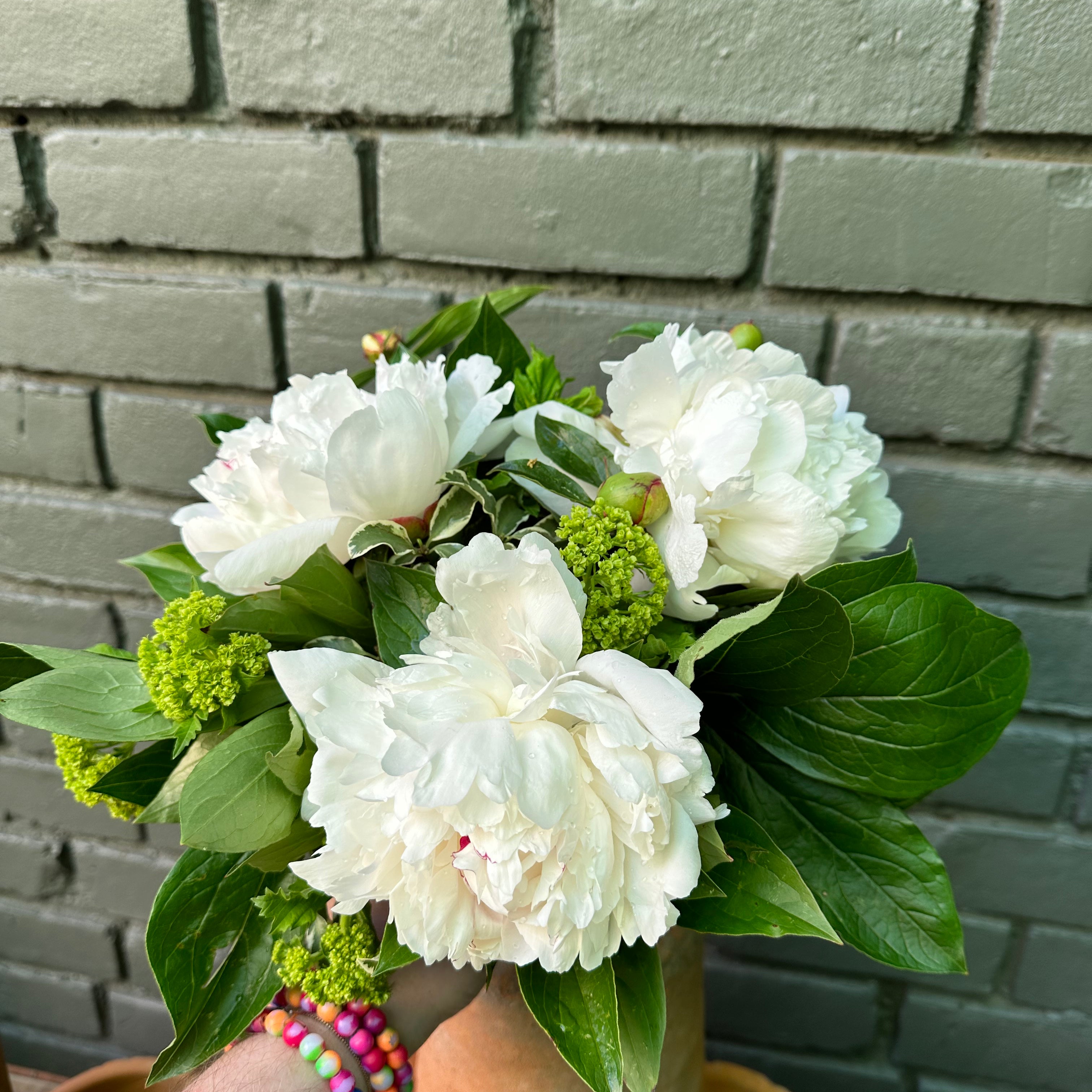 peony vase flowers from flower + furbish Shop now at flower + furbish