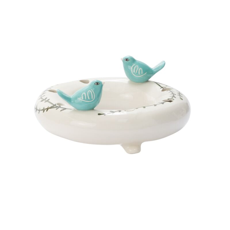 perched flowerfrog Flower frog from flower + furbish Shop now at flower + furbish