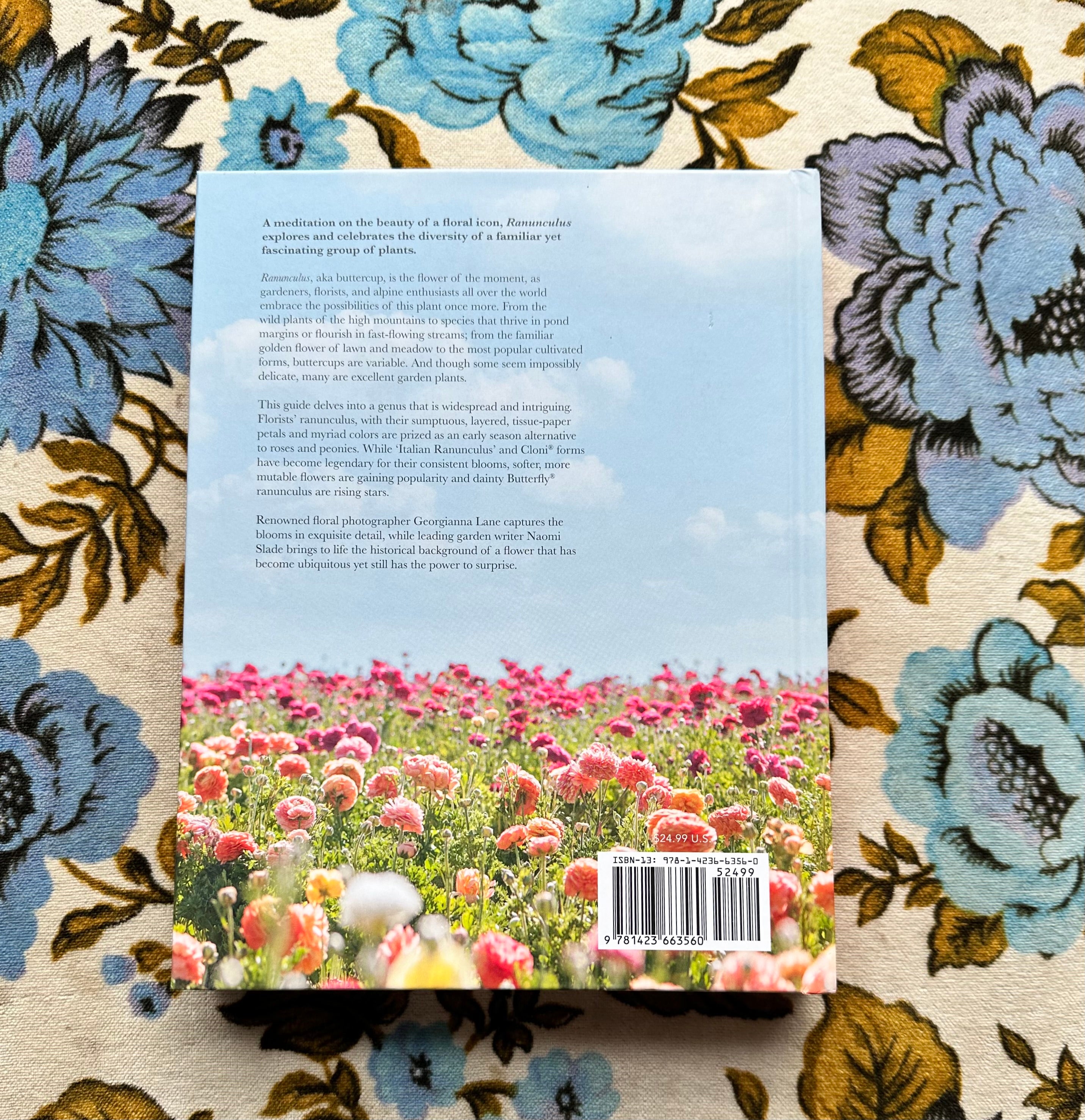 ranunculus: beautiful varieties for home and garden book from flower + furbish Shop now at flower + furbish