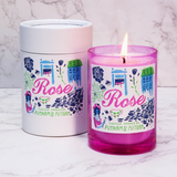 rose candle by putnam design