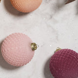 rosy velvet ornament