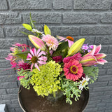 designer’s choice seasonal arrangement