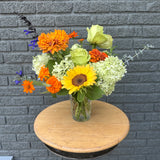 designer’s choice seasonal arrangement