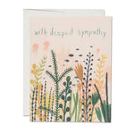 underwater sympathy blank card shop now at flower + furbishblank card, card, celebration, shipping